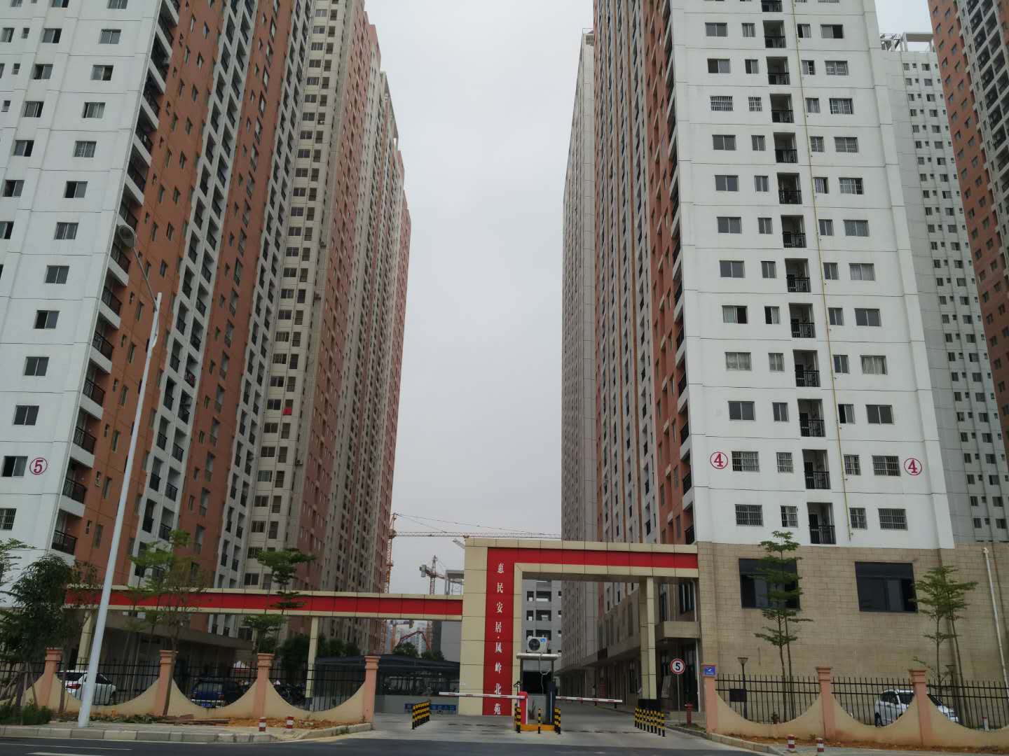 凤岭北路南面廉租房二三期新建居民住宅供配电工程